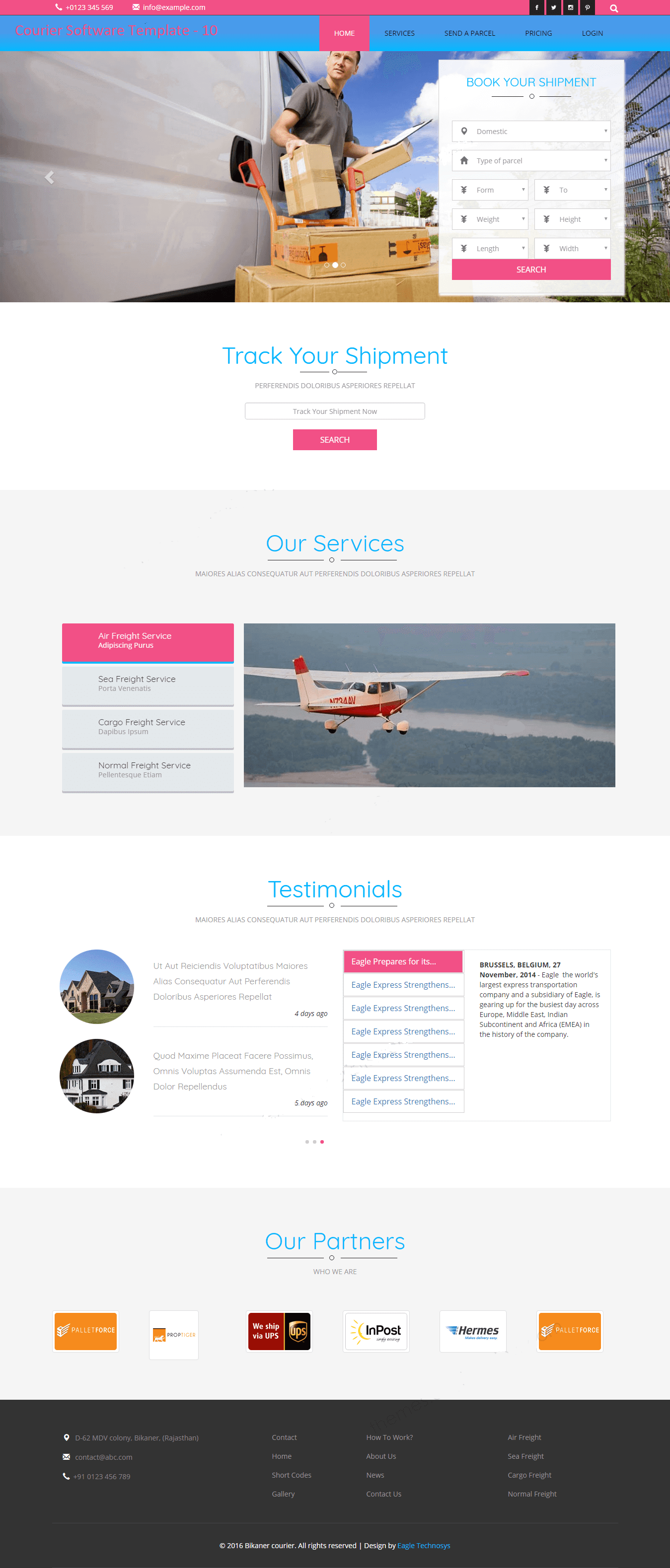 courier management software India